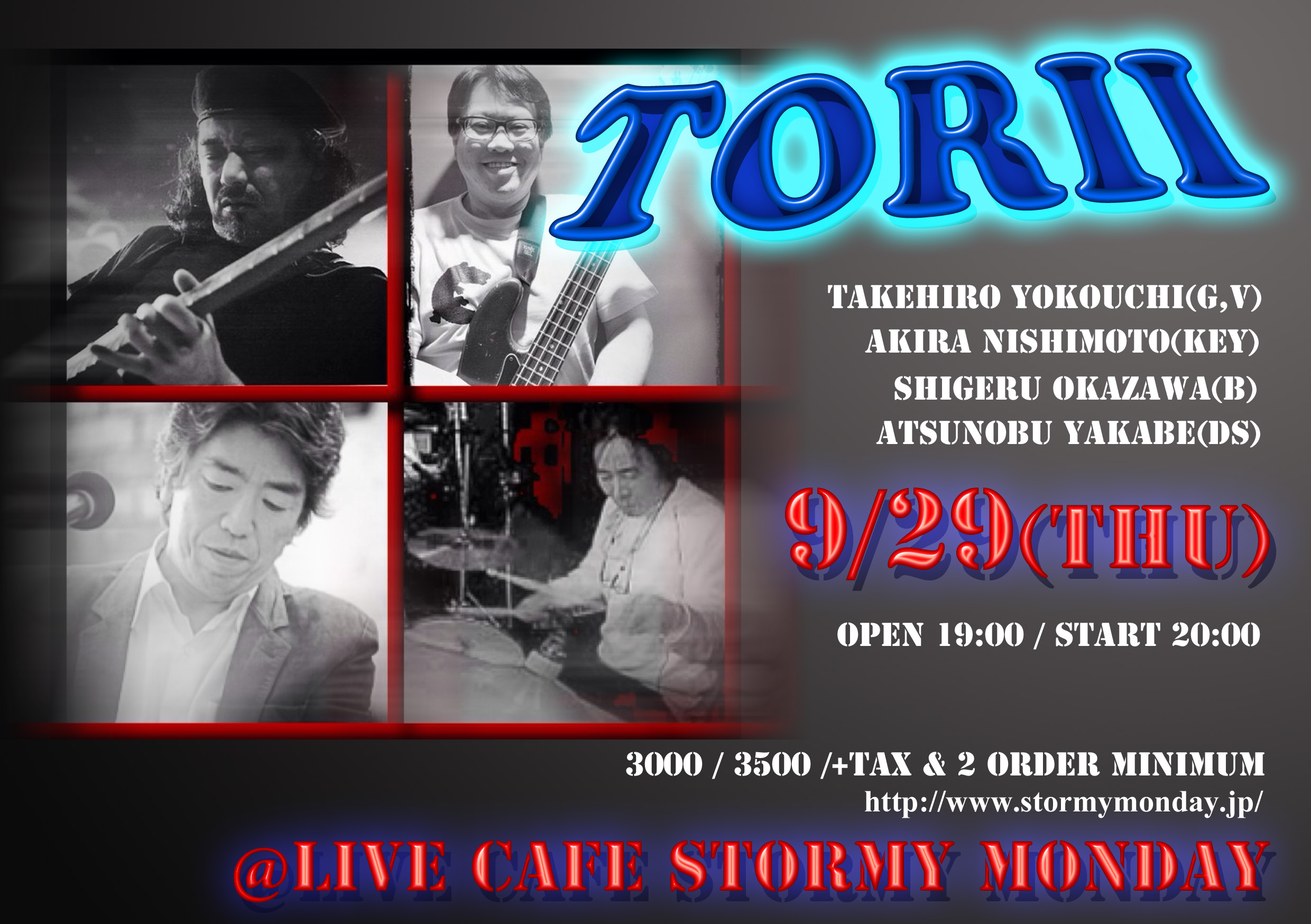 TORII | LIVE CAFE STORMY MONDAY YOKOHAMA